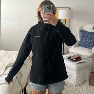 Marmot gore-tex size medium black rain shell